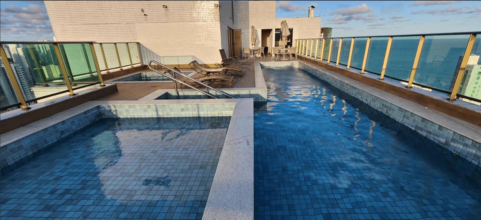 Flat 2 Quartos A 100M Da Praia De Boa Viagem Ресіфі Екстер'єр фото